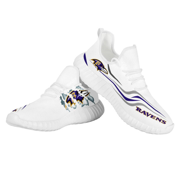 Men's NFL Baltimore Ravens Lightweight Running Shoes 010
