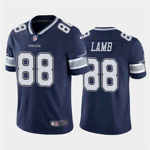 Men's Dallas Cowboys #88 CeeDee Lamb 2020 Navy Vapor Untouchable Limited Stitched NFL Jersey