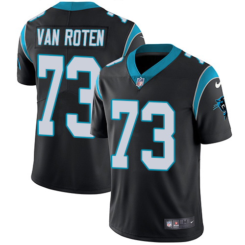 Men's Carolina Panthers #73 Greg Van Roten Black Vapor Untouchable Limited NFL Stitched Jersey