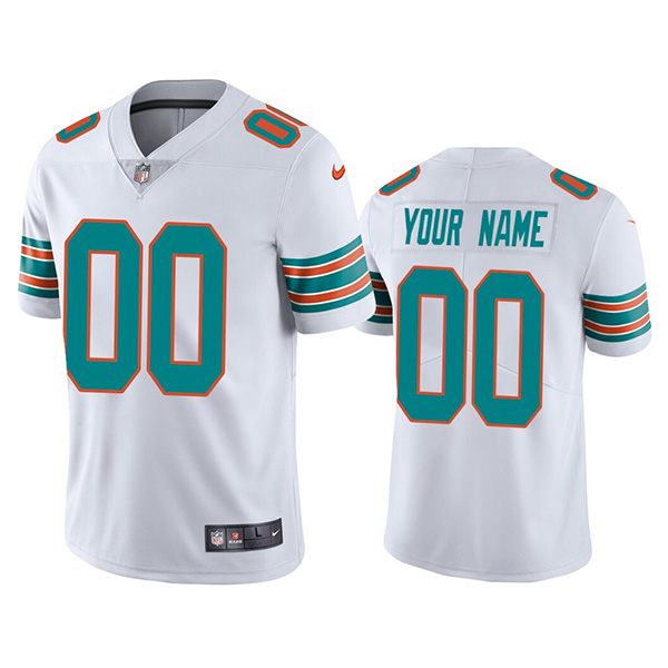 Men's Dolphins Active Players White Vapor Untouchable Limited Stitched NFL Jersey (Check description if you want Women or Youth size)