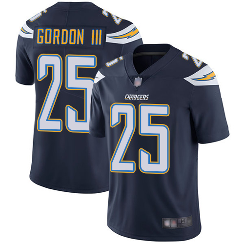 Men's Chargers #25 Melvin Gordon Navy Blue Vapor Untouchable Limited Stitched NFL Jersey Jersey