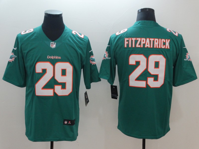 Men's Dolphins #29 Minkah Fitzpatrick Aqua Vapor Untouchable Limited Stitched NFL Jersey