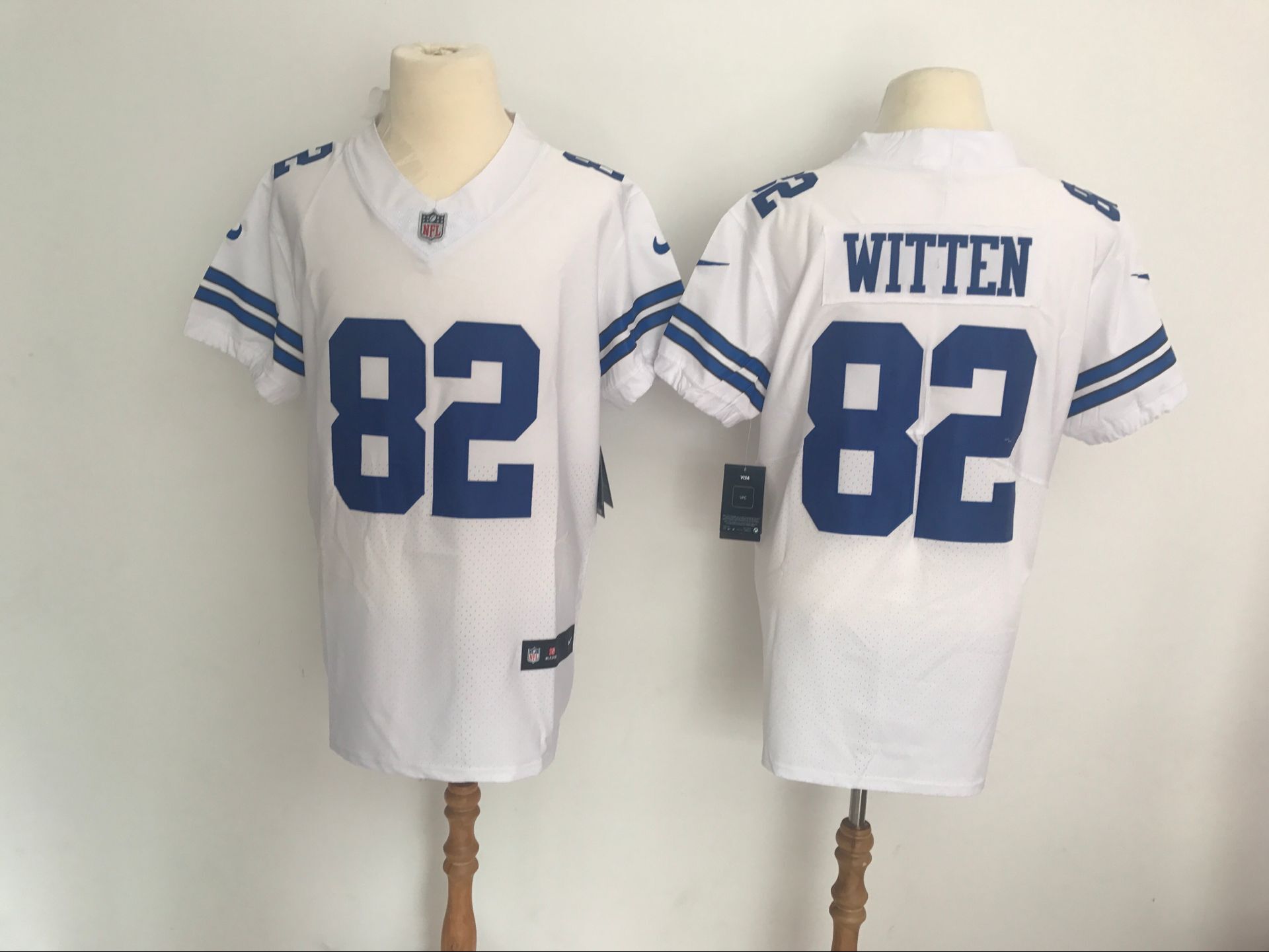 Men's Dallas Cowboys #82 Jason Witten White Vapor Untouchable Elite Stitched NFL Jersey