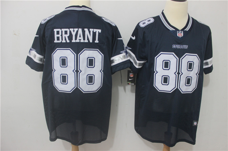 Men's Dallas Cowboys #88 Dez Bryant Navy Vapor Untouchable Elite Stitched NFL Jersey