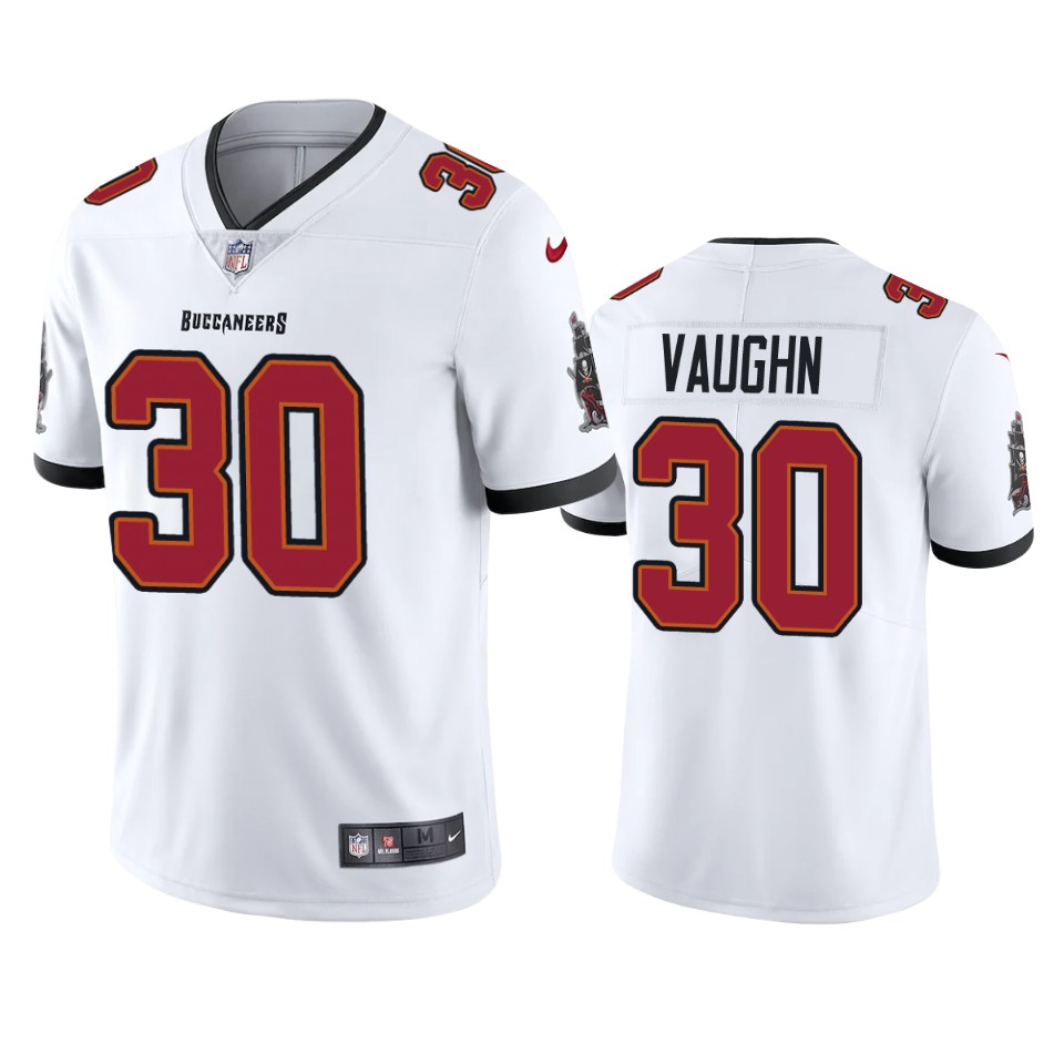 Men's Tampa Bay Buccaneers #30 Ke'Shawn Vaughn New White Vapor Untouchable Limited Stitched Jersey