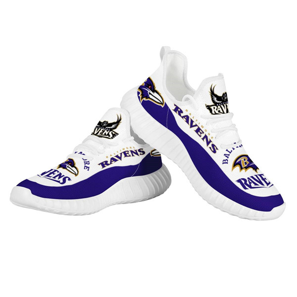 Women's NFL Baltimore Ravens Lightweight Running Shoes 014
