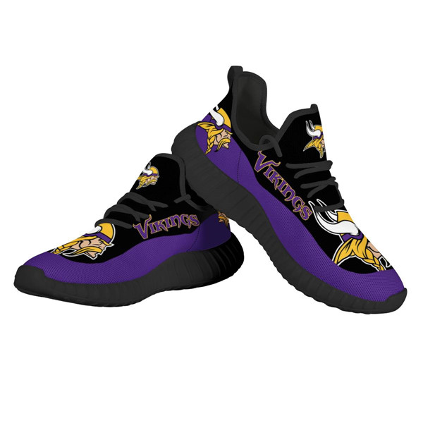 Men's NFL Minnesota Vikings Lightweight Running Shoes 013