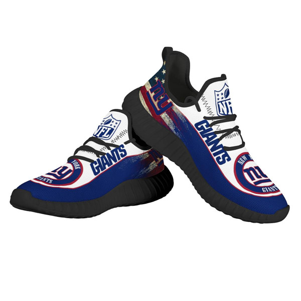Women's NFL New York Giants Lightweight Running Shoes 011