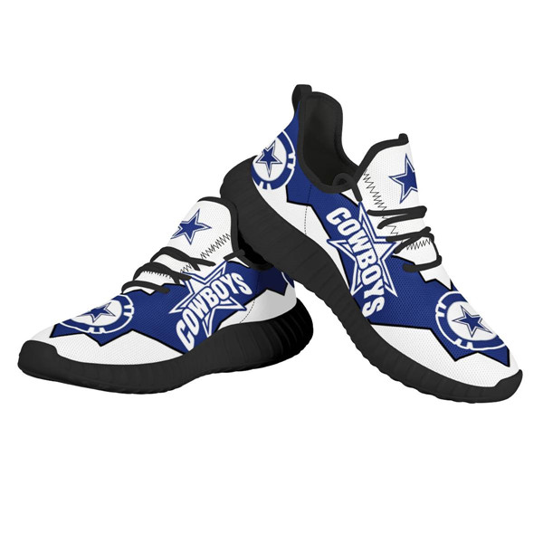 Women's NFL Dallas Cowboys Lightweight Running Shoes 050