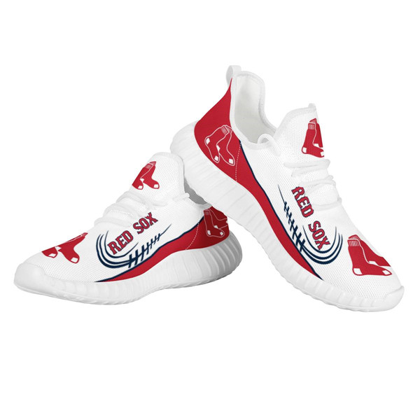 Women's MLB Boston Red Sox Lightweight Running Shoes 001