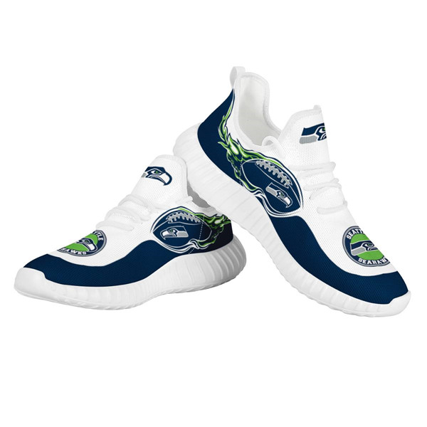 Women's NFL Seattle Seahawks Lightweight Running Shoes 007