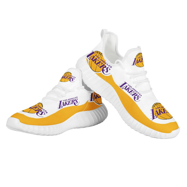 Women's NBA Los Angeles Lakers Lightweight Running Shoes 001
