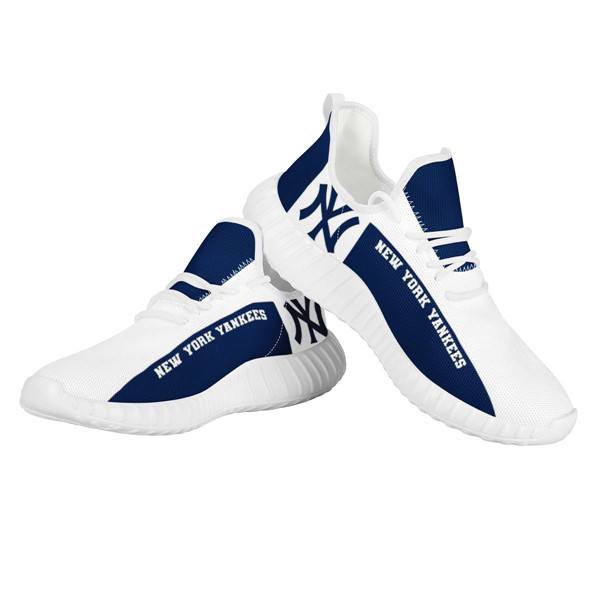 Women's MLB New York Yankees Lightweight Running Shoes 007