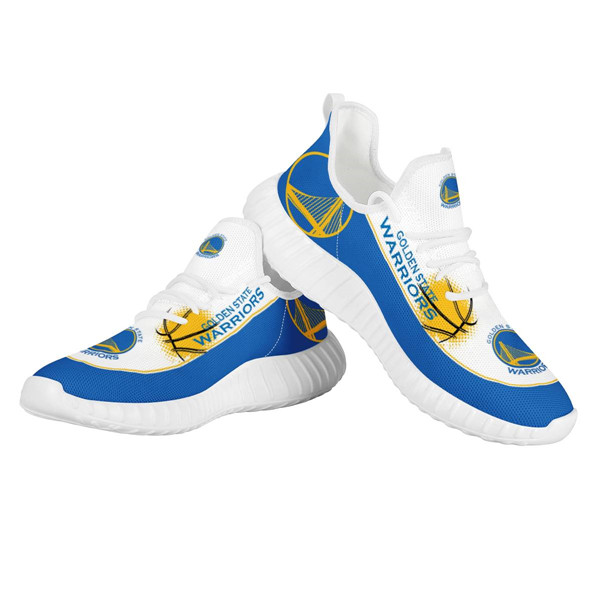 Women's NBA Golden State Warriors Lightweight Running Shoes 003