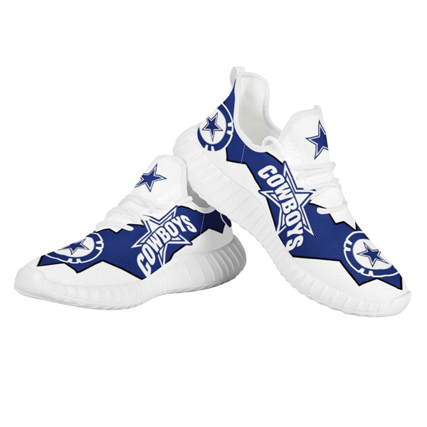 Women's NFL Dallas Cowboys Lightweight Running Shoes 013