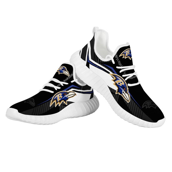 Women's NFL Baltimore Ravens Lightweight Running Shoes 013