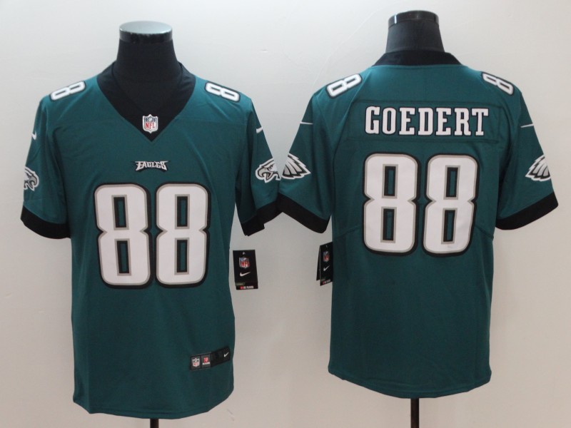 Men's Eagles #88 Dallas Goedert Green Vapor Untouchable Limited Stitched NFL Jersey