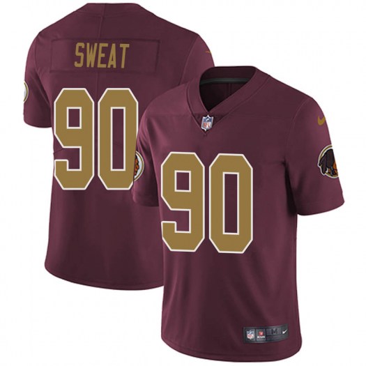 Men's Washington Redskins #90 Montez Sweat Vapor Limited Stitched NFL Jersey