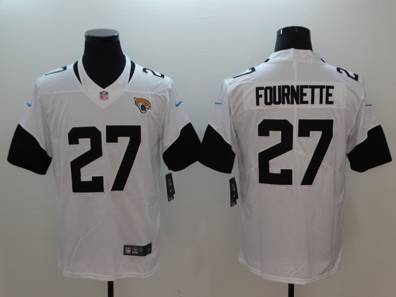 Men's NFL Jacksonville Jaguars #27 Leonard Fournette White New 2018 Vapor Untouchable Limited Stitched Jersey