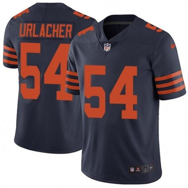 Men's Chicago Bears #54 Brian Urlacher Navy Vapor untouchable Limited Stitched NFL Jersey