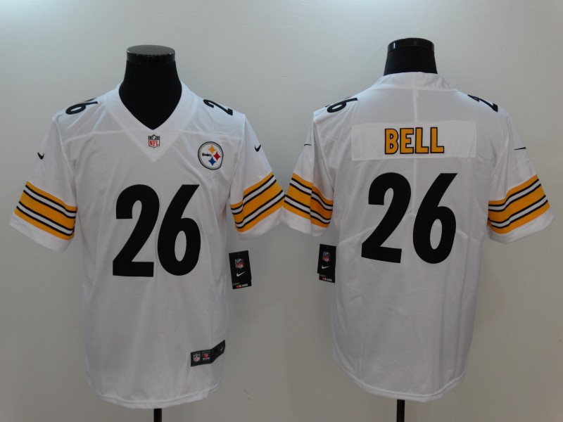 Men's Pisttburgn Steelers #26 Le'Veon Bell White Vapor Untouchable Player Limited Jersey