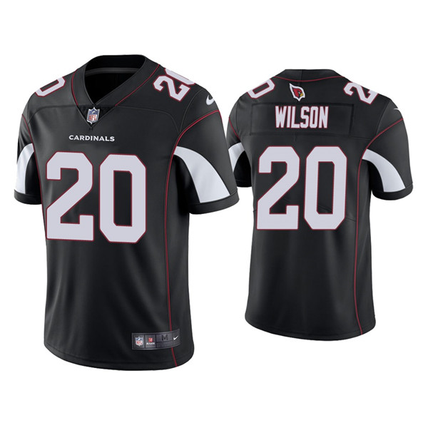 Men's Arizona Cardinals #20 Marco Wilson Black Vapor Untouchable Limited Stitched Jersey