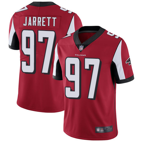 Men's Atlanta Falcons #97 Grady Jarrett Red Vapor Untouchable Limited Stitched NFL Jersey