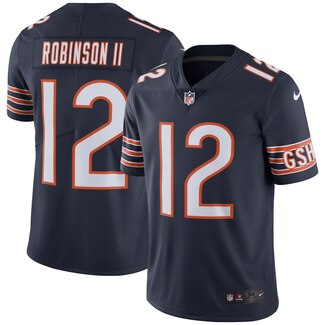 Men's Chicago Bears#12 Allen Robinson II Navy Blue Vapor Untouchable Limited Stitched NFL Jersey