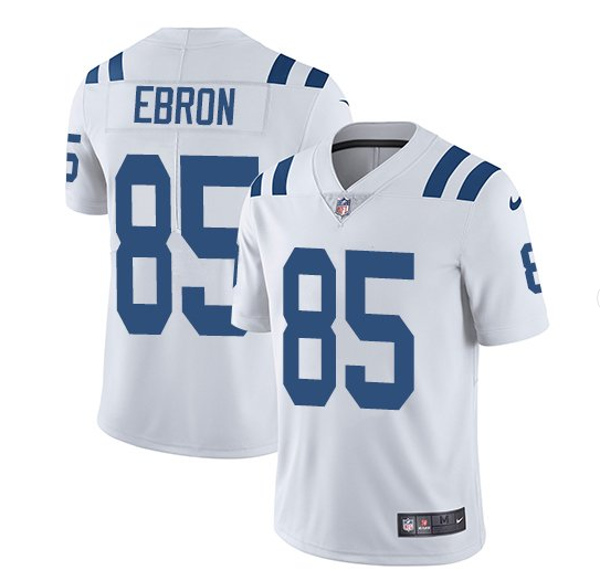 Men's Indianapolis Colts #85 Eric Ebron White Vapor Untouchable Limited Stitched NFL Jersey