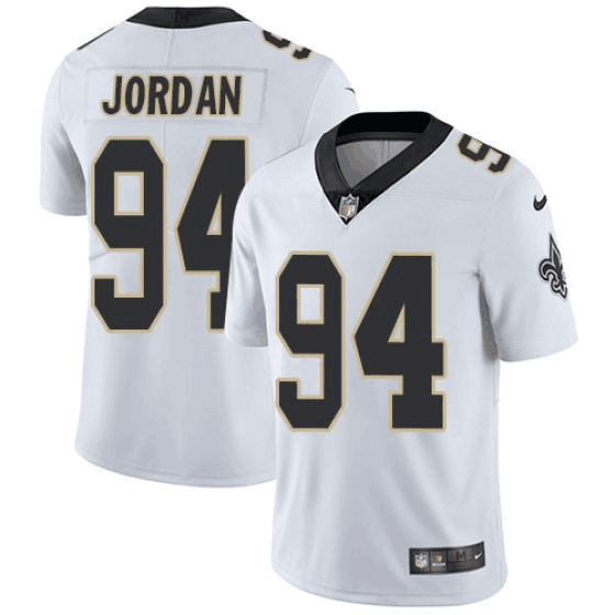 Men's New Orleans Saints #94 Cameron Jordan White Vapor Untouchable Limited Stitched NFL Jersey