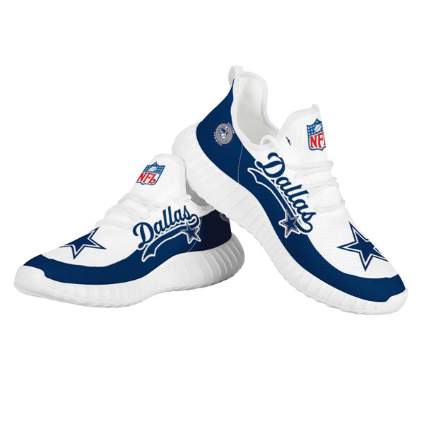 Women's NFL Dallas Cowboys Lightweight Running Shoes 011