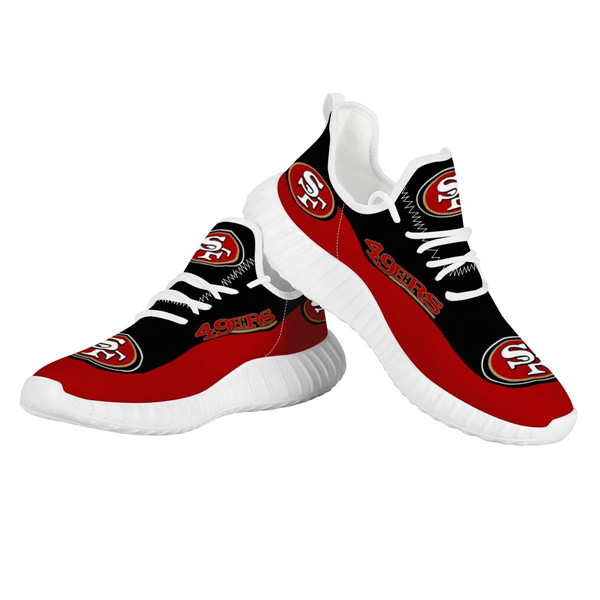 Women's NFL San Francisco 49ers Lightweight Running Shoes 005