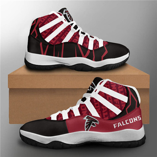 Women's Atlanta Falcons Air Jordan 11 Sneakers 002