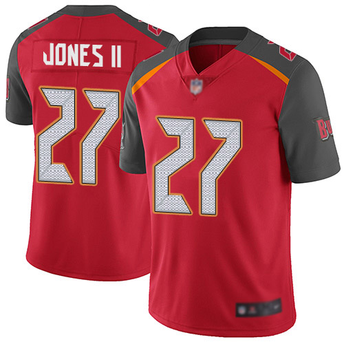 Men's Tampa Bay Buccaneers #27 Ronald Jones II Red Vapor Untouchable Limited Stitched NFL Jersey