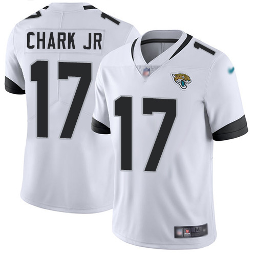Men's Jacksonville Jaguars #17 DJ Chark Jr. White 2019 Vapor Untouchable Limited Stitched NFL Jersey