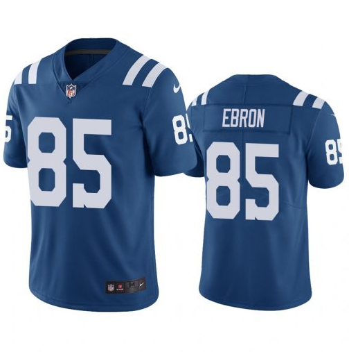 Men's Indianapolis Colts #85 Eric Ebron Blue Vapor Untouchable Limited Stitched NFL Jersey
