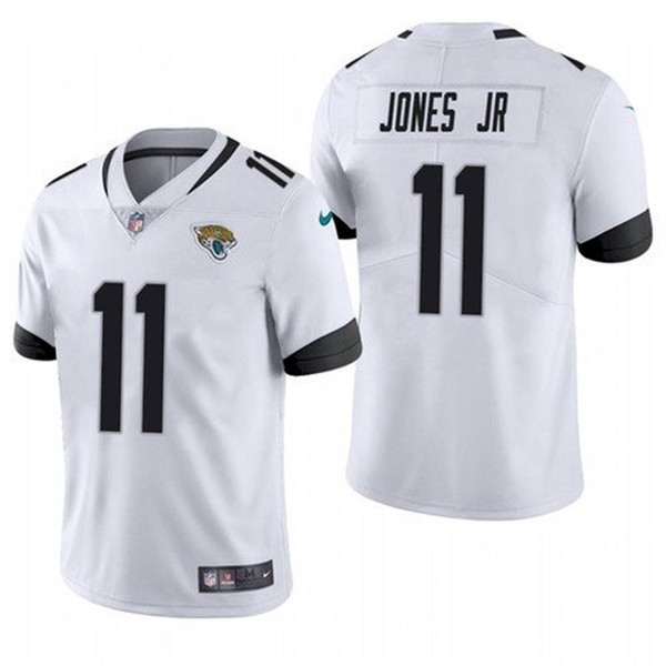 Men's Jacksonville Jaguars #11 Marvin Jones Jr. 2021 White Vapor Untouchable Limited Stitched Jersey
