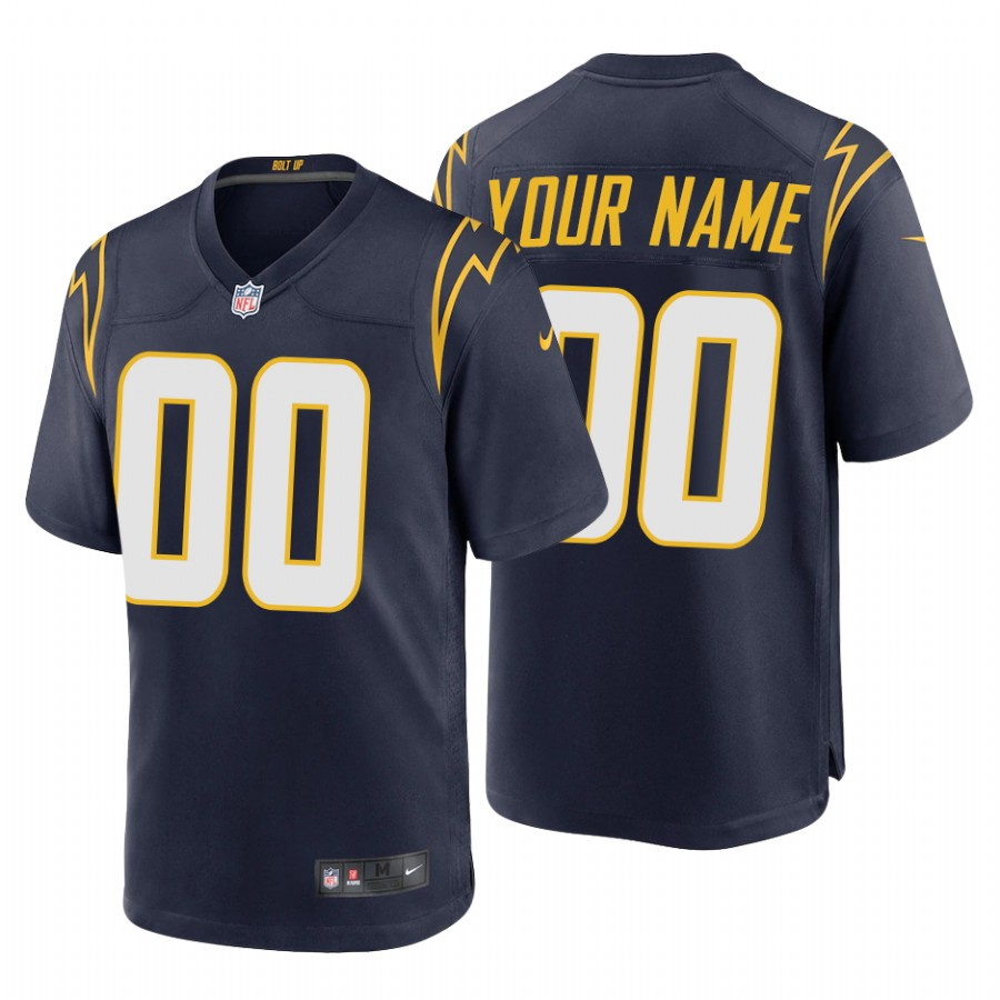 Toddlers Los Angeles Chargers ACTIVE PLAYER Custom Navy Vapor Untouchable Limited Stitched Jersey