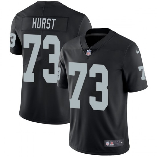 Men's Oakland Raiders #73 Maurice Hurst Vapor Untouchable Limited Stitched NFL Jersey