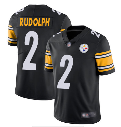 Men's Pittsburgh Steelers #2 Mason Rudolph Black Vapor Untouchable Limited Stitched NFL Jersey