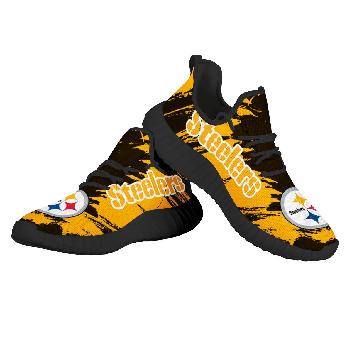 Women's NFL Pittsburgh Steelers Lightweight Running Shoes 003