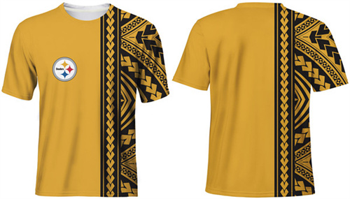 Men's Pittsburgh Steelers Gold T-Shirt