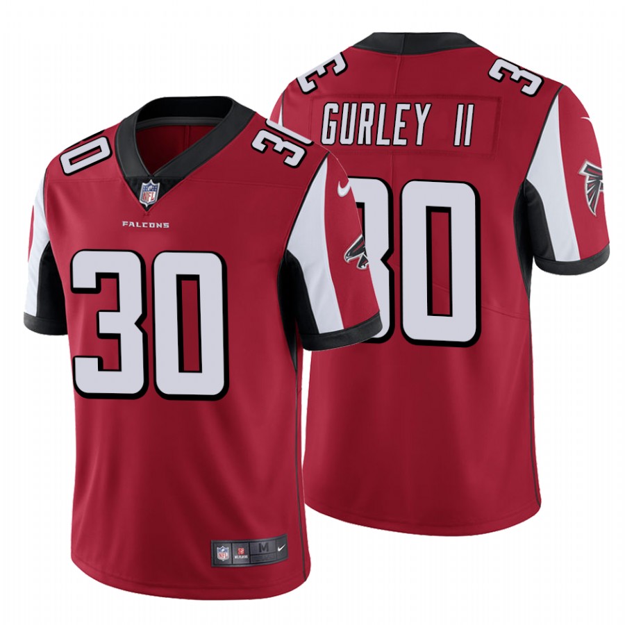 Men's Atlanta Falcons #30 Todd Gurley II Red Vapor Untouchable Limited Stitched NFL Jersey