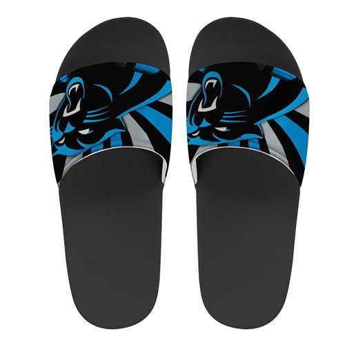 Youth Carolina Panthers Flip Flops 001
