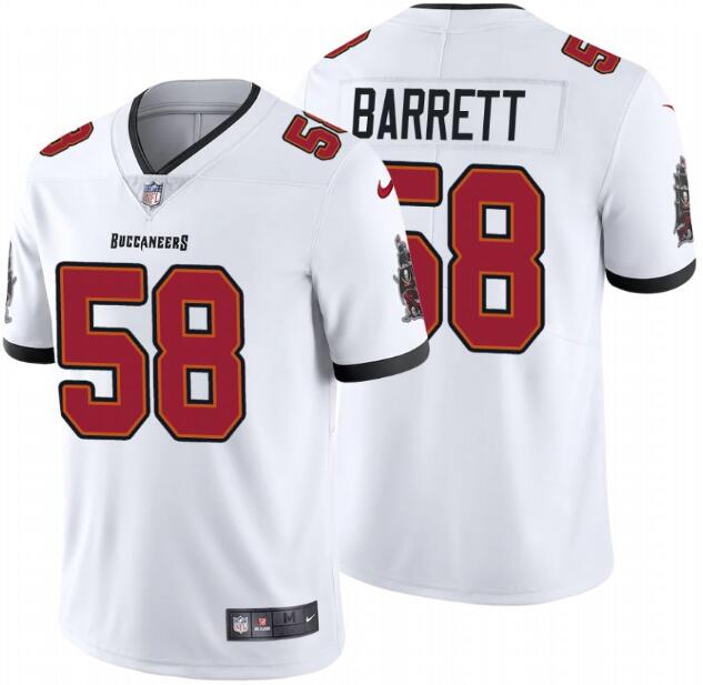 Men's Tampa Bay Buccaneers #58 Shaquil Barrett 2020 White Vapor Untouchable Limited Stitched NFL Jersey