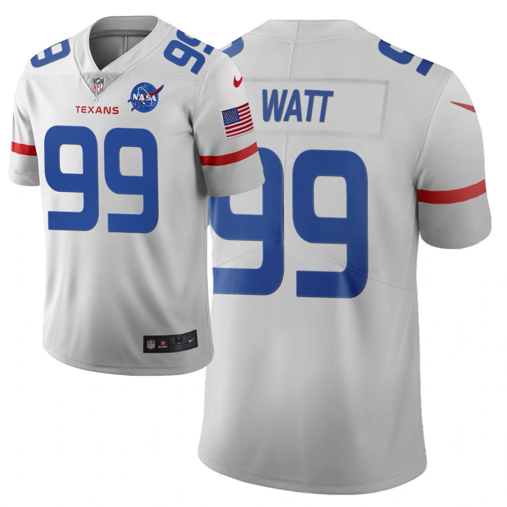 Men's Houston Texans #99 J.J. Watt White 2019 City Edition Limited Stitched NFL Jersey