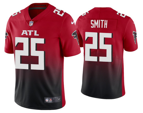 Men's Atlanta Falcons #25 Ito Smith 2020 Red Vapor Untouchable Limited Stitched NFL Jersey