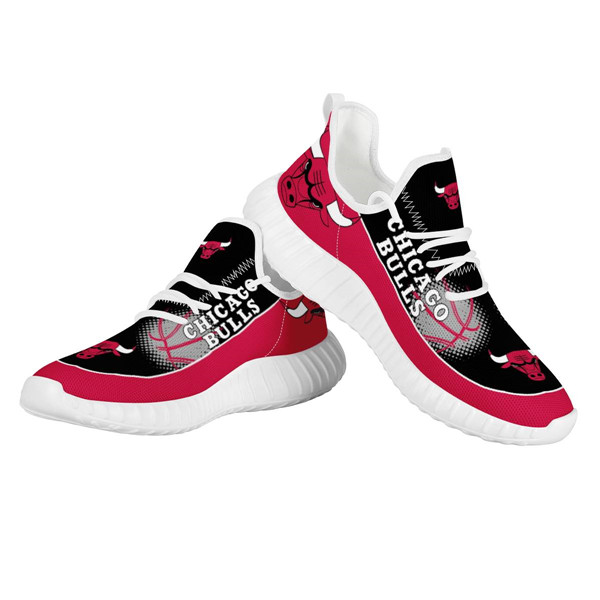 Women's NBA Chicago Bulls Lightweight Running Shoes 002
