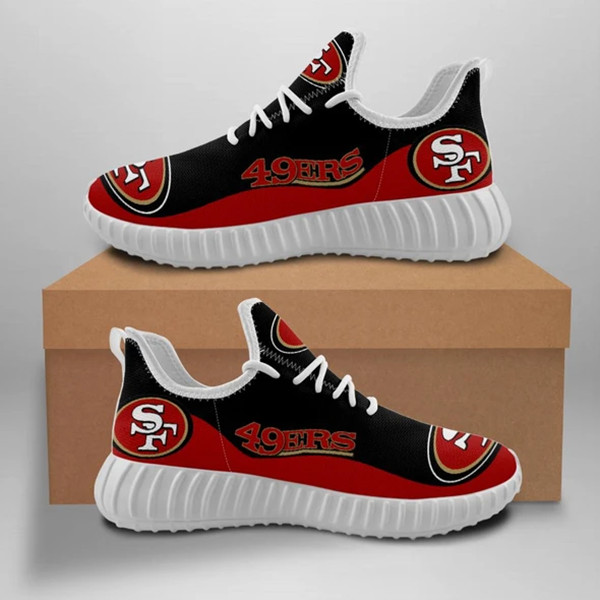Women's NFL San Francisco 49ers Lightweight Running Shoes 017