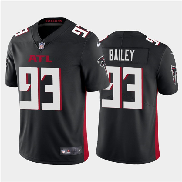 Men's Atlanta Falcons #93 Allen Bailey 2020 Black Vapor Untouchable Limited Stitched NFL Jersey